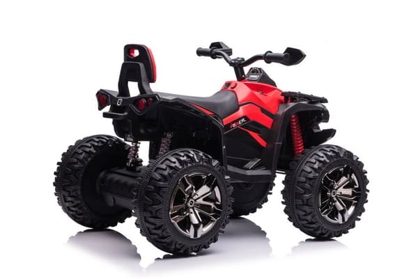 Batteridriven fyrhjuling QLS-3288 Röd