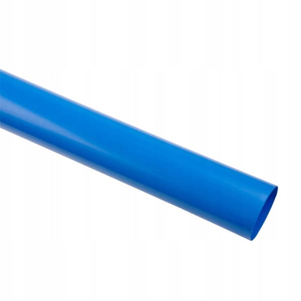 Blå krympslang 12mm 1m