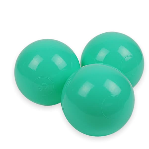 Leksaksbollar ø7cm 400st mintgrönt