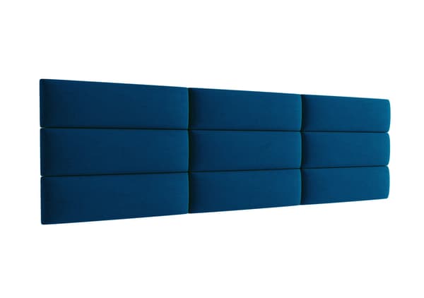 Polstret panel 30x15 Magic Velvet 2203 (Preussisk blå)
