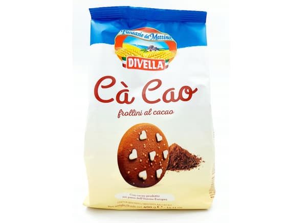 Divella Kakao Shortbread Cookies 400 g