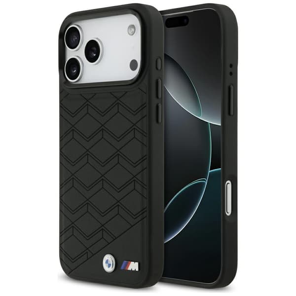 BMW M Shape Logo MagSafe-cover til iPhone 17 Pro Max, sort