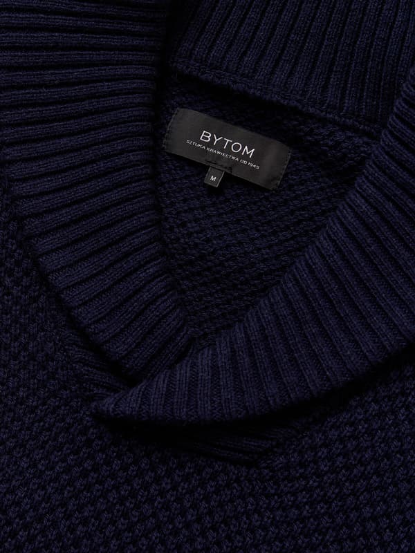 MARINEBLÅ CAMDEN SWEATER L