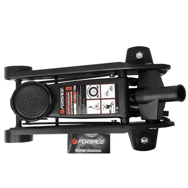 Hydraulisk jack frog 3t donkraft + gummi