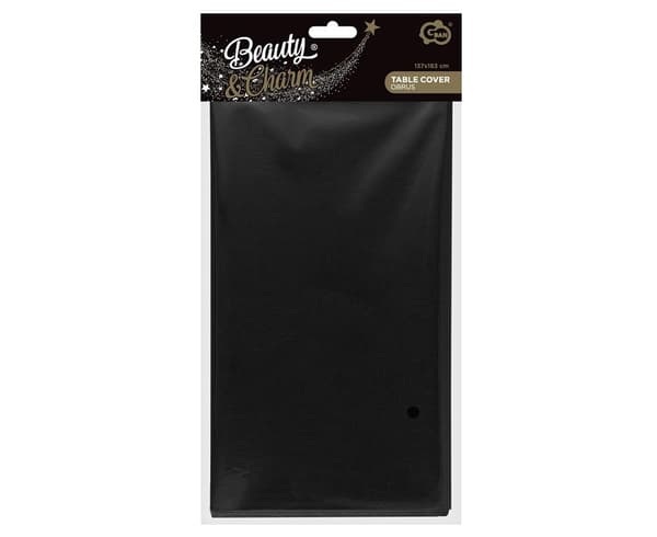 B&C folie dug mat sort 137x183cm