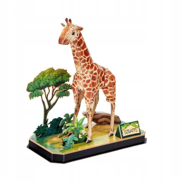 3D DYR PUSLESPIL GIRAFF 8578
