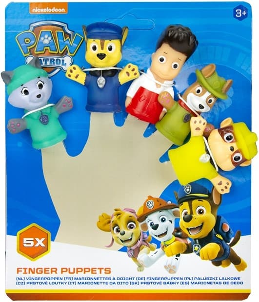 Spin Master Paw Patrol fingerdukker 5-pak