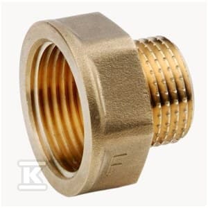 Vridreducering GW-GZ 3/4''-1/2'' mässing