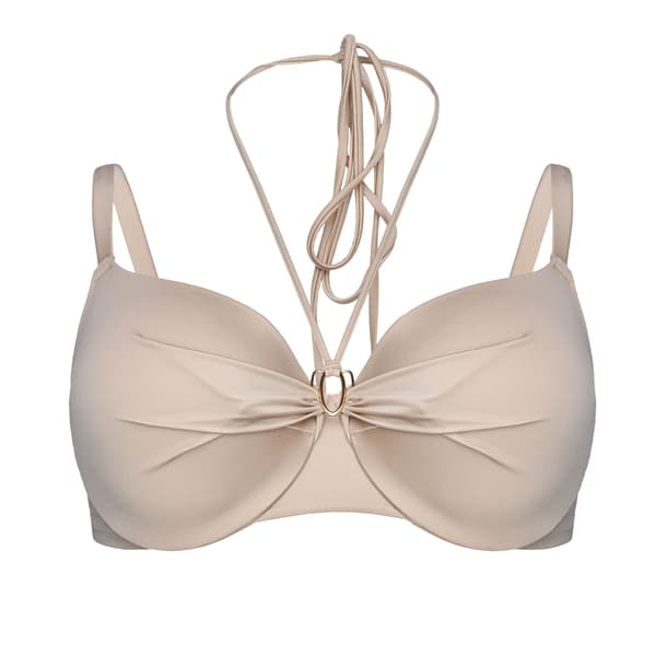 CANNES Esotiq Vatteret Bikinitop | Beige 80E