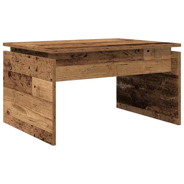 vidaXL Soffbord, Antikträ, 68x50x38 cm