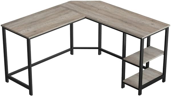 Hjørnecomputerbord 138 cm LOFT
