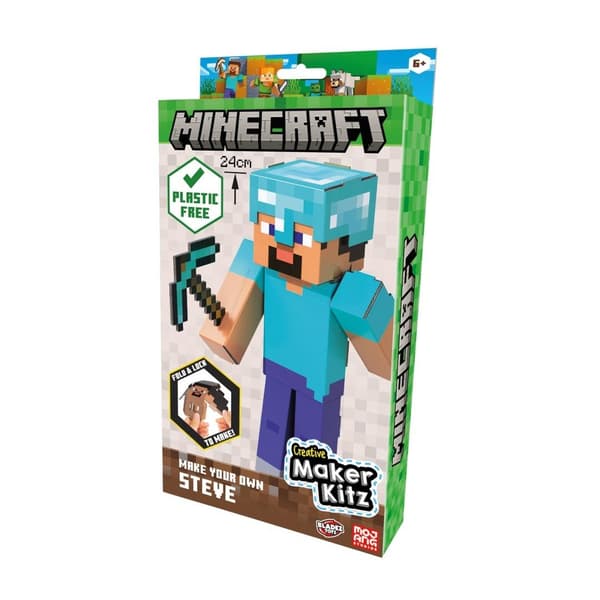 Minecraft Rakenna Steve-hahmo