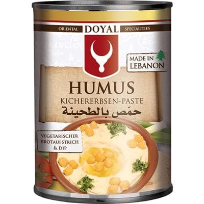 Doyal kikærtehummus med malet sesam 400g