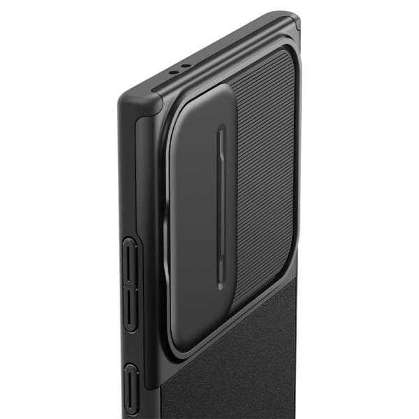 Spigen Optik Armor-cover til Galaxy S24 Ultra, sort