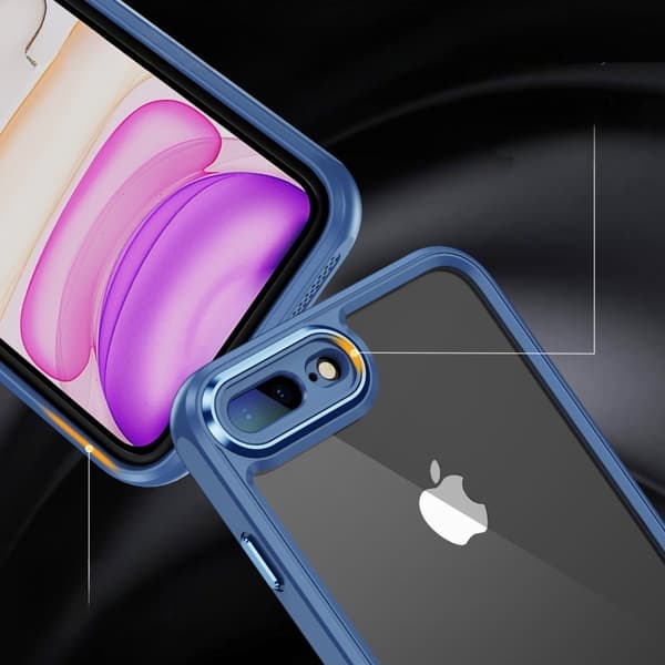 Skal till iPhone 7 Plus / 8 Plus, ERBORD Impact Guard, blå