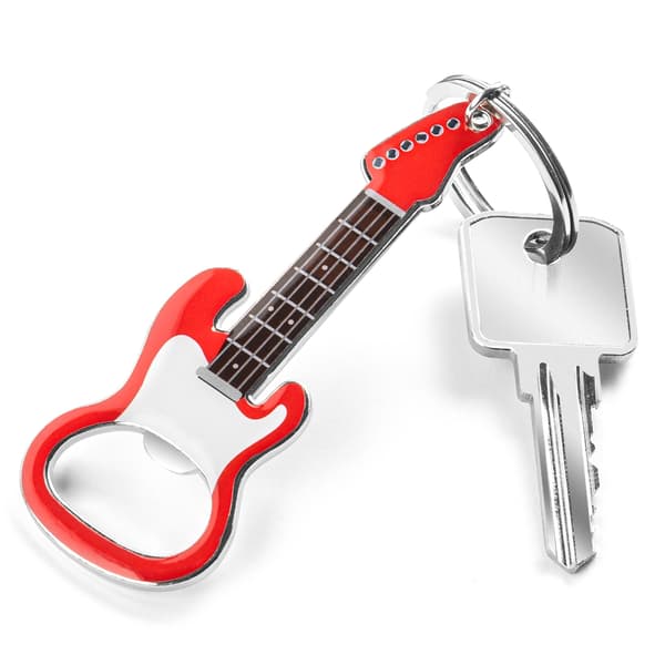 Elektrisk guitaråbner med magnet - RØD