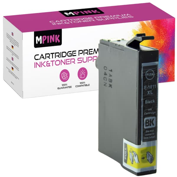 Blæk til Epson E1811XL BK