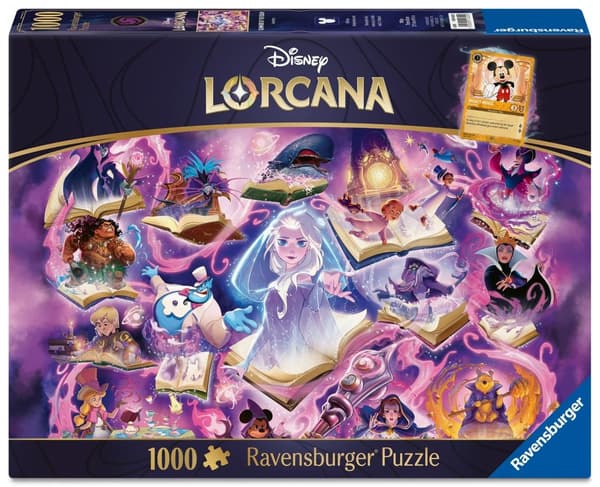 2D-puslespil: Lorcana Ametyst 1000 brikker