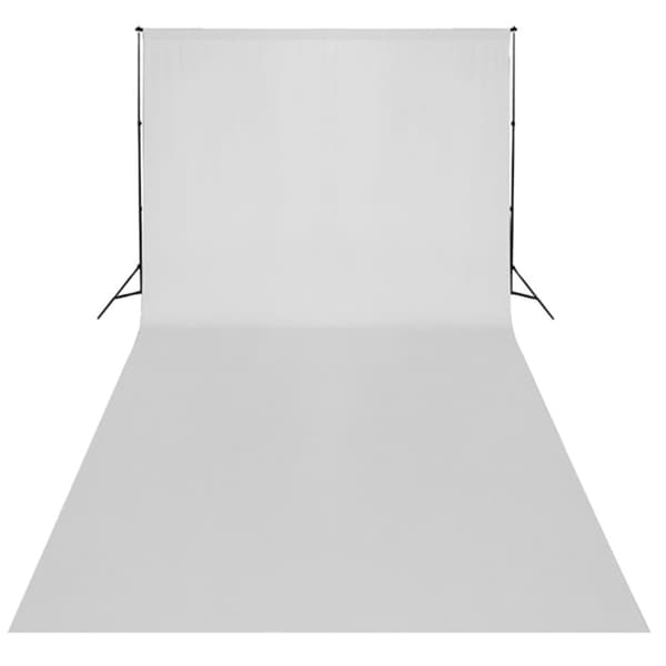 vidaXL Studio Kit med softbox, baggrund og reflektorer