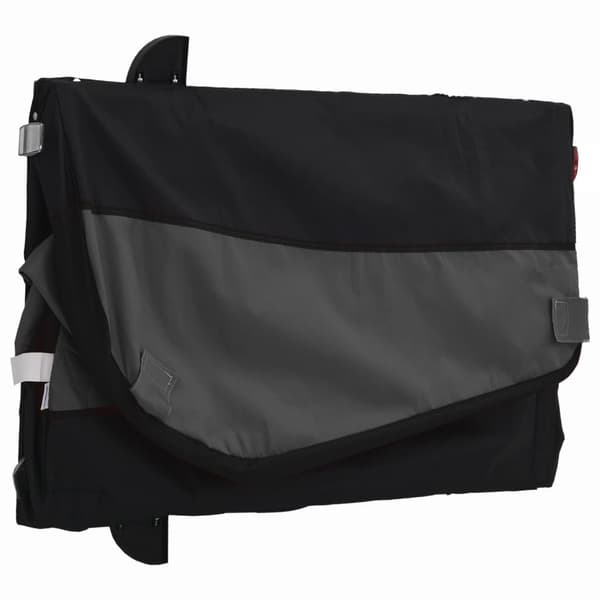 vidaXL cykelanhænger, sort, 45 kg, jern