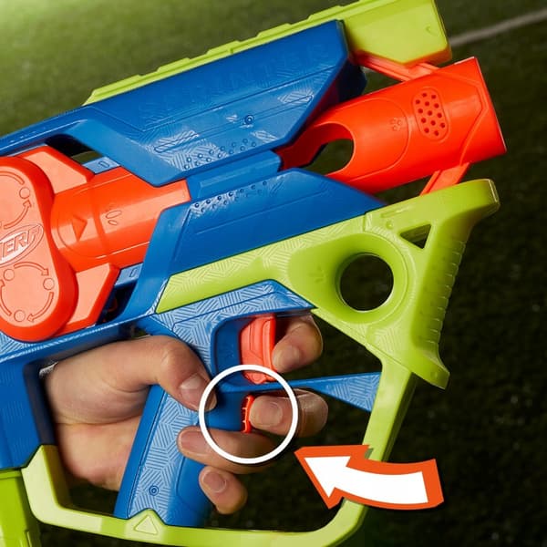 HASBRO NERF N-SARJAN Sprinter Blaster + Tikatikka F8625