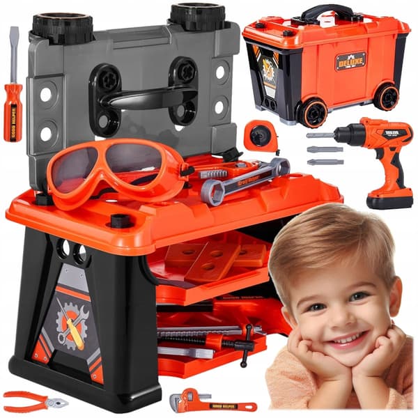 [paket][5] verkstad DIY-kit Verktygslåda 65 delar Z962