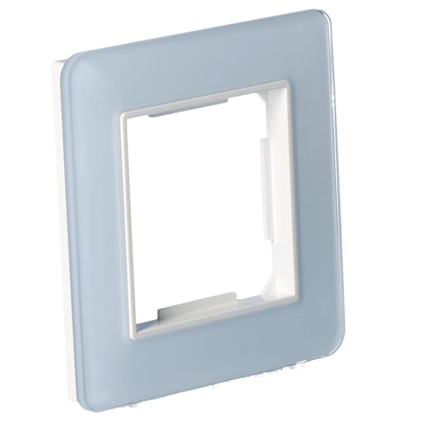 Enkelram, glas, vit, online-sortiment