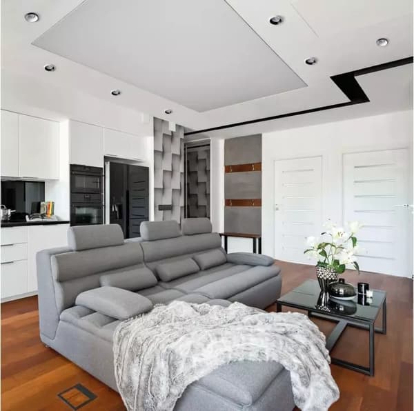 LED-takspotlight 10W SIMEN Vitguld Kanlux