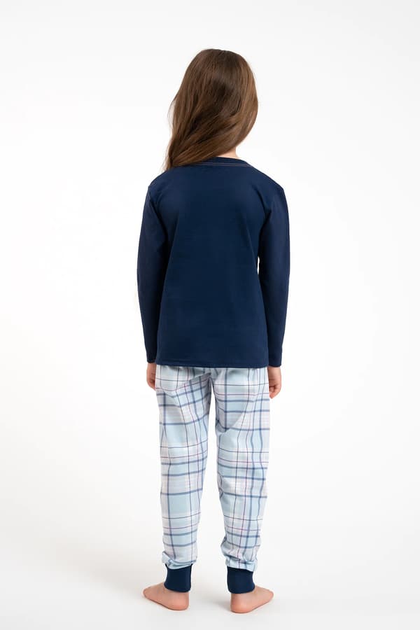 Glamour flickpyjamas, långärmade, långbyxor, 8 år