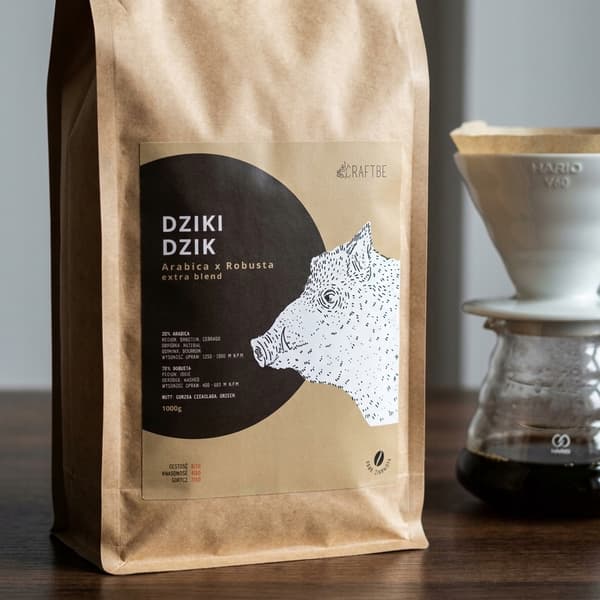 Craftbe Vildsvin Kaffebønner 1kg
