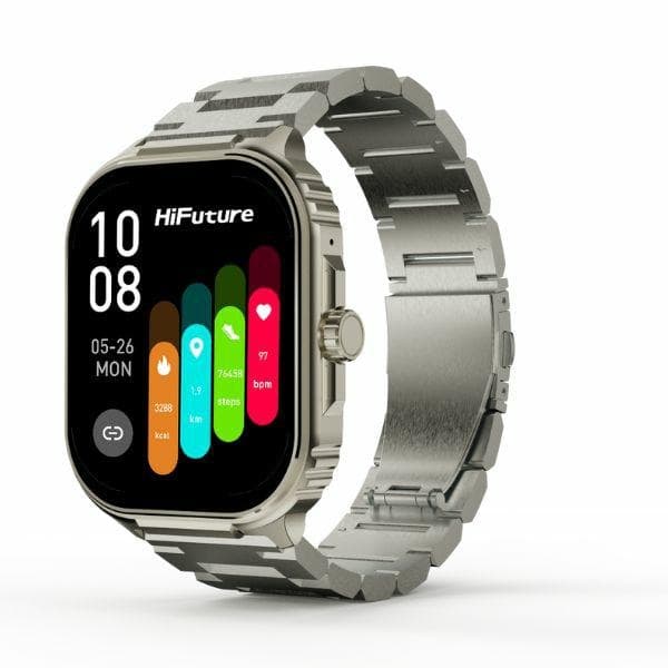 HiFuture smartklocka Ultra3 Silver/silver (HSSW7SL)