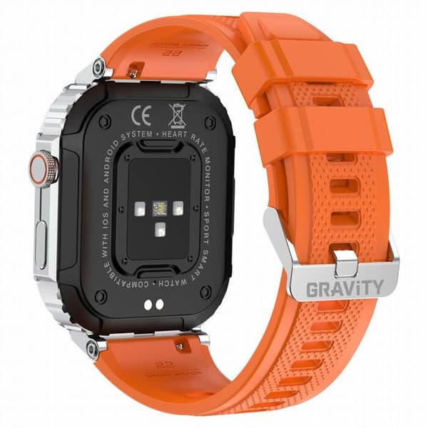 Herr smartwatch GRAVITY GT6-4 - Utföra samtal, Sömnmonitor (sg020d)