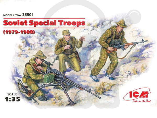 ICM35501 Sovjetiska specialtrupper 1979-1988 1:35