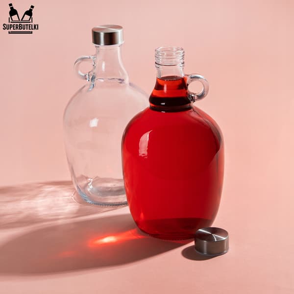 1,5 liters gallon med lock