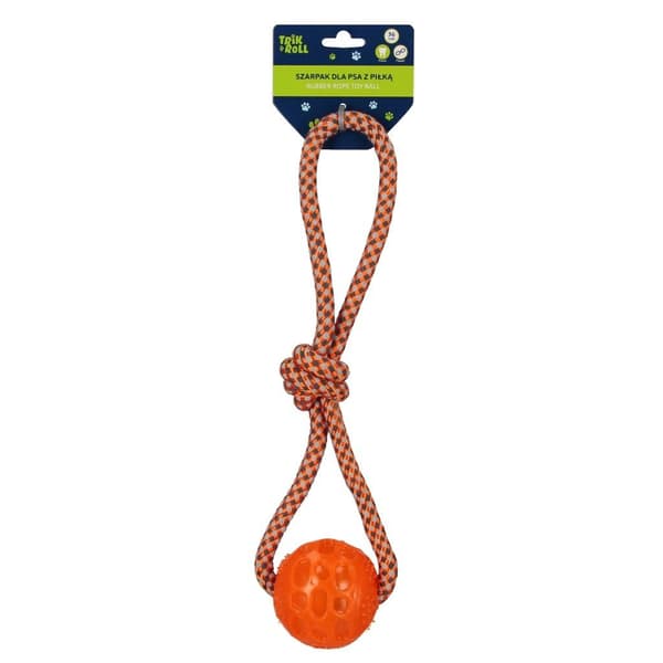 Hundetræk med bold 36 cm