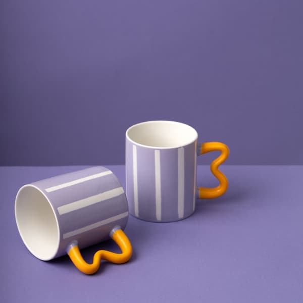 Jazz Lines 450 ml lilla krus