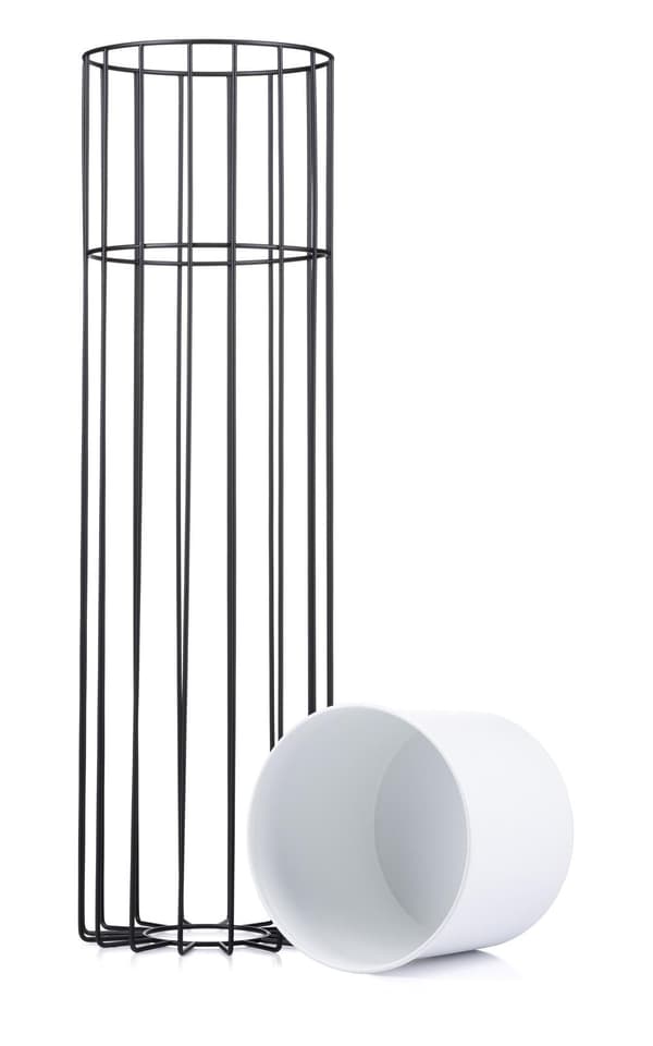 Moderni kukkateline kannella 70 cm LOFT