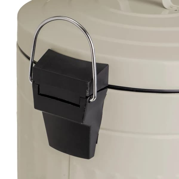 Retro papperskorg 20 L beige