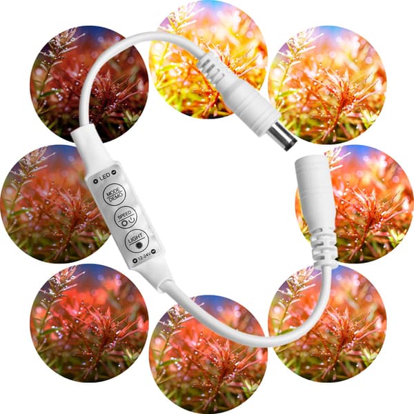 iTouch LED-dimmer - vit LED-styrenhet och dimmer