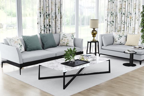 Gardin på tejptryck 125