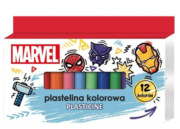Avengers modellervoks 12 farver