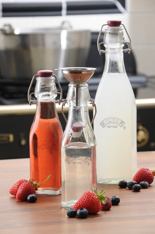 0,25 l flaska. Clip-Top-flaskor / Kilner
