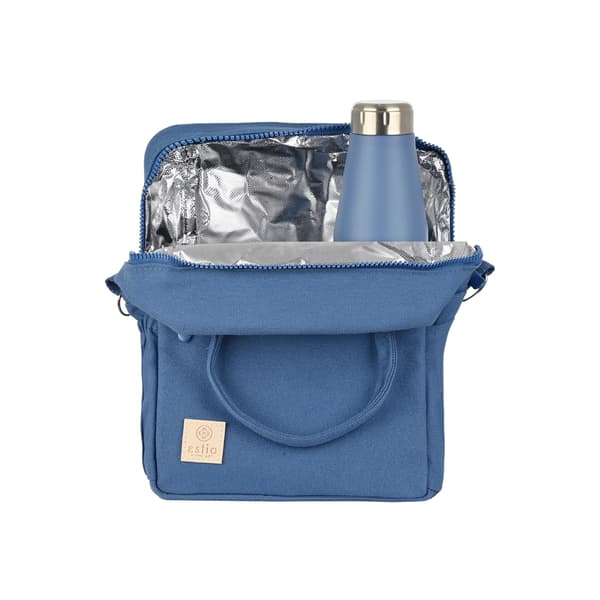 7L denimblå lunchväska