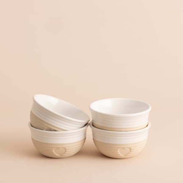 4-delat miniskålset Rustik charm / Mason Cash