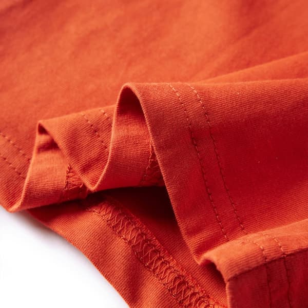 Barn långärmad T-shirt, orange, 92