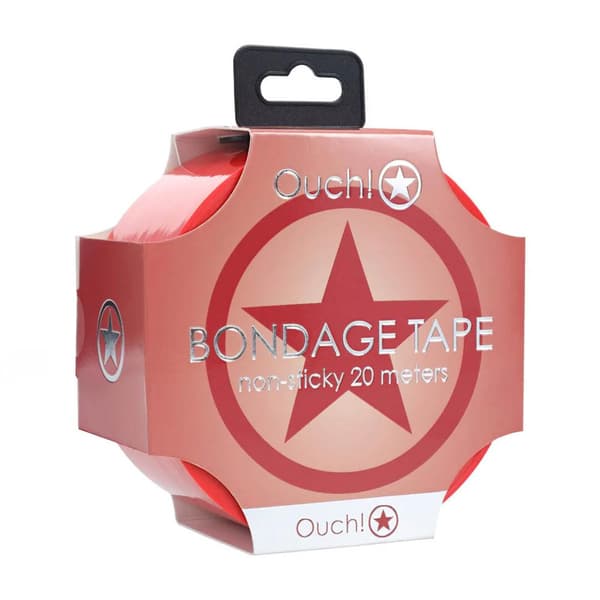 PVC non-stick tape - 20 m - Rød