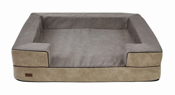 Rex ortopædisk sofa sand XL - 100 x 80 x 20 cm