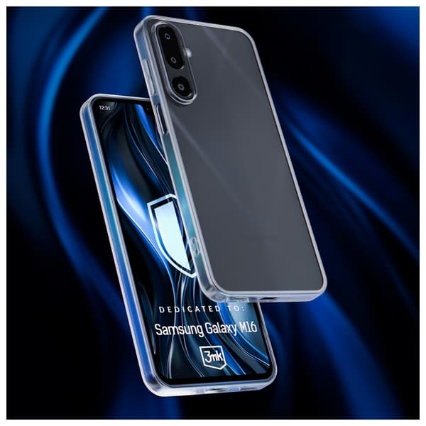 3MK Clear Case för Galaxy M16 5G, transparent