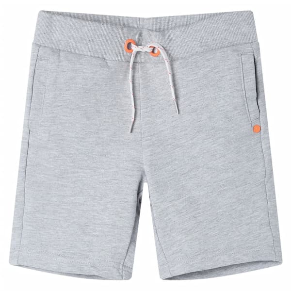 Børneshorts med snøre, grå, 140