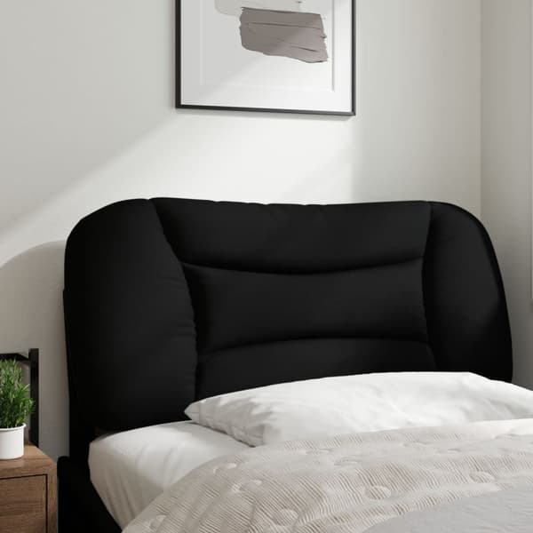 vidaXL hovedgærdehynde, sort, 80 cm, stof